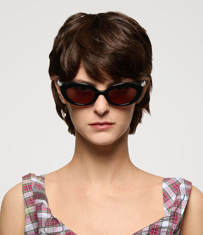 Vivienne Westwood SOO Sunglassess 小惡魔角墨鏡 Lisa 同款！！（共3色！）