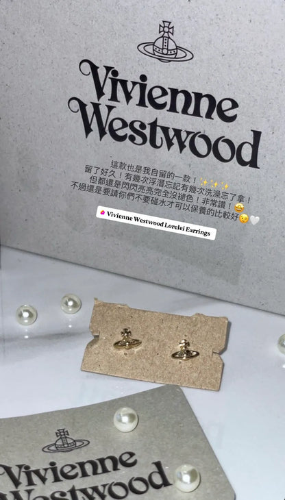 Vivienne Westwood Lorelei Earrings 經典立體土星耳環（共4色！）