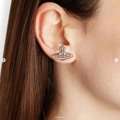 Vivienne Westwood Thin Lines Earrings 平面土星耳環（共3色！）