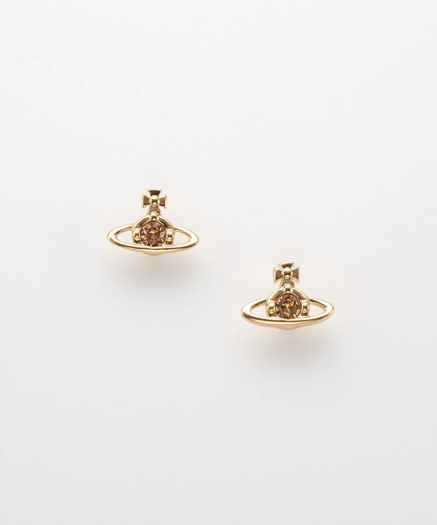 Vivienne Westwood Nano Solitaire Earrings 經典水晶土星耳環（多色！）