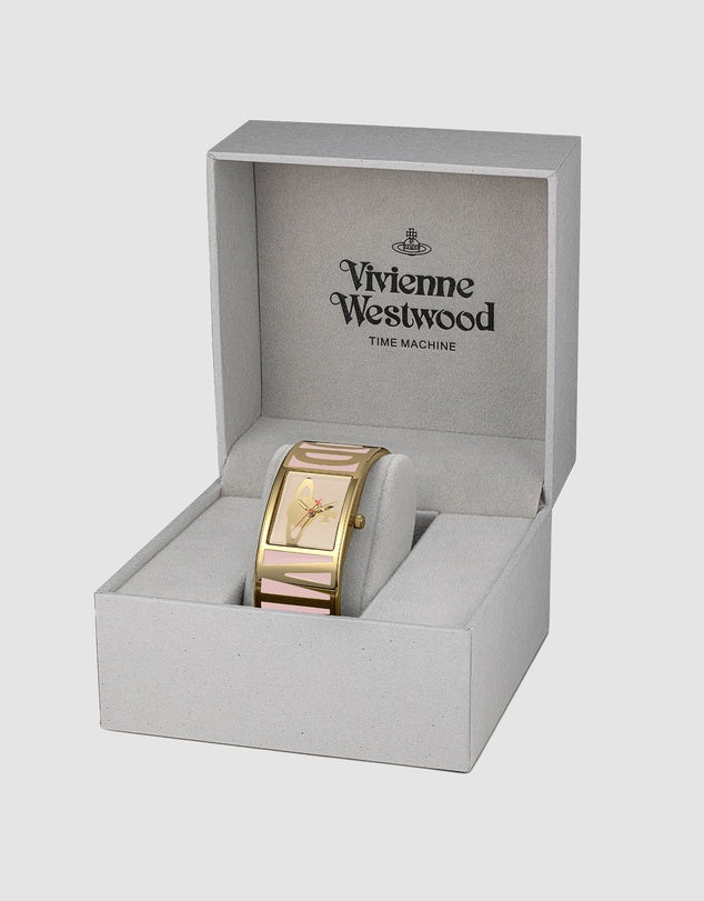 ✶ 11.24 - 12.01 Black Friday Sale  ✶  Vivienne Westwood Belvoir Watch 粉金手錶