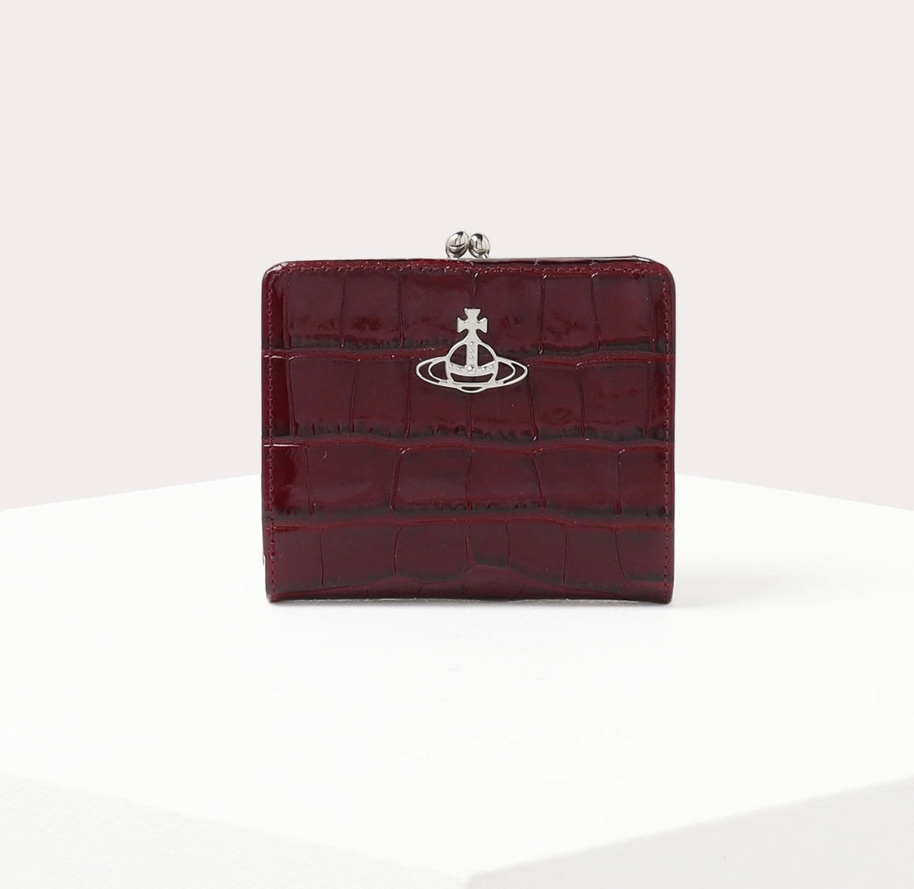 Vivienne Westwood CROCODILE Wallet 鱷魚紋口金雙折短夾 （共3色！）