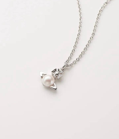 Vivienne Westwood Balbina Necklace 袖珍珍珠土星項鍊（共3色！）