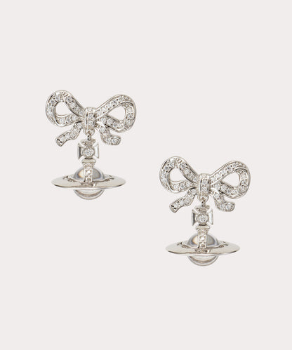 Vivienne Westwood Octavie Earrings 夢幻立體蝴蝶結純銀純銀土星耳環（共2色！）